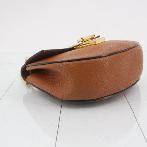 Chloe Drew leather chain Shoulder bag Brown - Picture 4 of 6